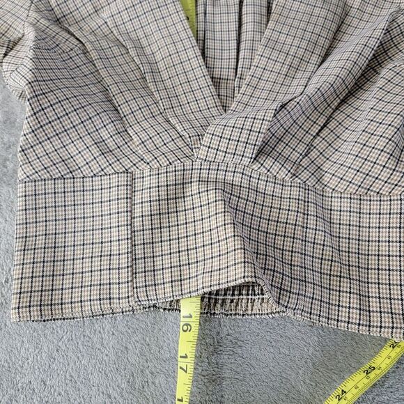 Charlie Holiday Deep V Neck Long Sleeve Multicolor Striped Crop Top Women's XS 2 - Picture 5 of 10